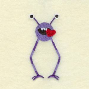 Picture of Eustis Love Monster Machine Embroidery Design
