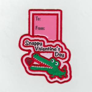 Picture of Snappy Valentines Day Machine Embroidery Design