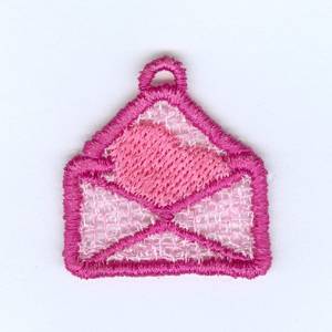 Picture of Envelope Lace Charm Machine Embroidery Design