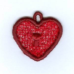Picture of Lock Lace Charm Machine Embroidery Design