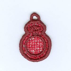Picture of Ring Lace Charm Machine Embroidery Design