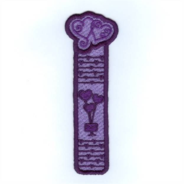 Picture of Balloon Lace Bookmark Machine Embroidery Design