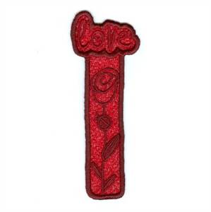 Picture of Rose Lace Bookmark Machine Embroidery Design