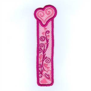 Picture of Vine Lace Bookmark Machine Embroidery Design