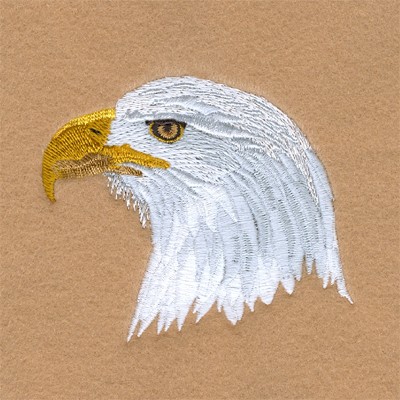 Eagle Head Machine Embroidery Design