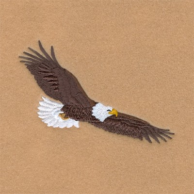 Soaring Eagle Machine Embroidery Design