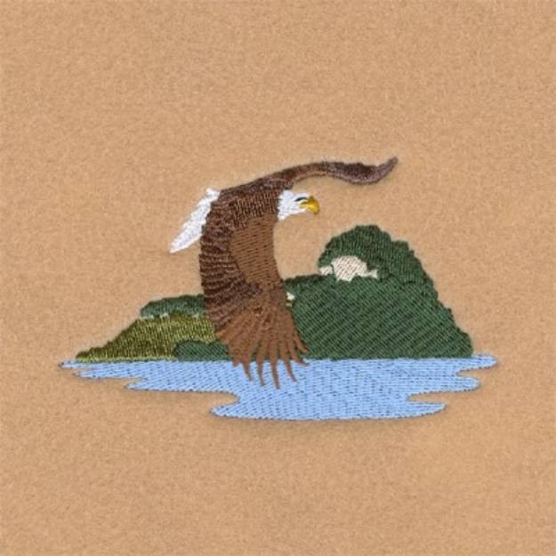 Picture of Eagle by River Bluffs Machine Embroidery Design