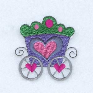 Picture of Fairy Tale Carriage Machine Embroidery Design