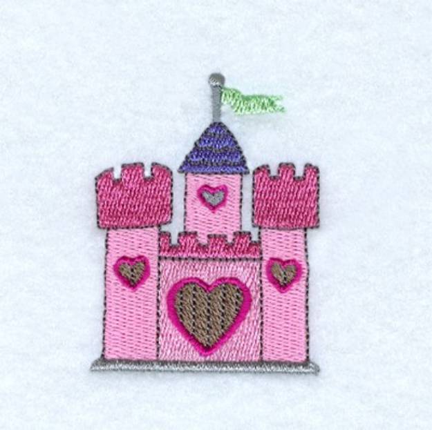 Picture of Fairy Tale Castle Machine Embroidery Design