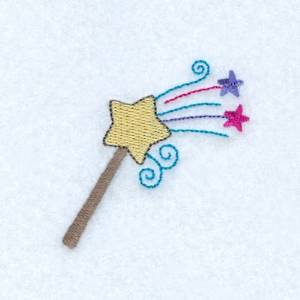 Picture of Fairy Tale Magic Wand Machine Embroidery Design