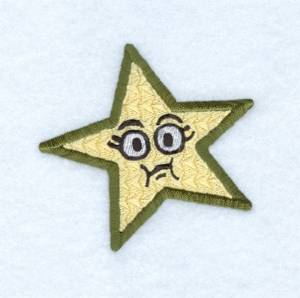 Picture of Anxious Star Machine Embroidery Design