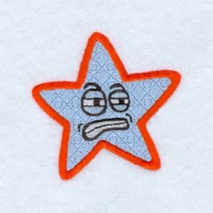 Picture of Frustrated Star Machine Embroidery Design