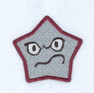 Picture of Grumpy Star Machine Embroidery Design