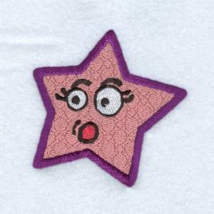 Picture of Startled Star Machine Embroidery Design