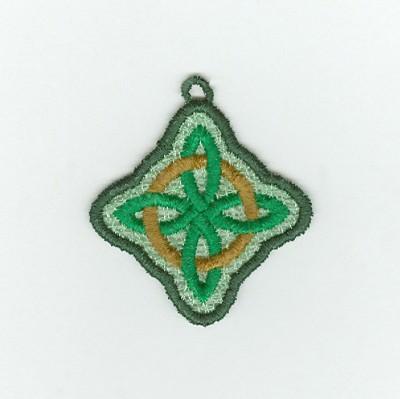 Irish Knot Charm Machine Embroidery Design