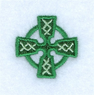 Irish Cross Icon Machine Embroidery Design
