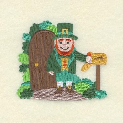 Lucky Getting Mail Machine Embroidery Design