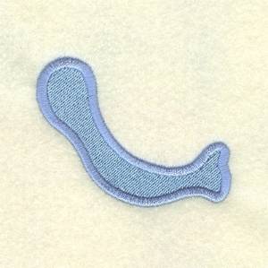 Picture of Hippo Tail Machine Embroidery Design