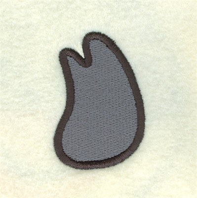 Penguin Tail Machine Embroidery Design