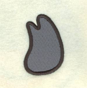 Picture of Penguin Tail Machine Embroidery Design