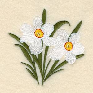 Picture of Narcissus Machine Embroidery Design