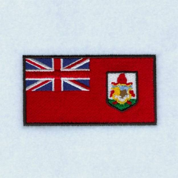 Picture of Bermuda Flag Machine Embroidery Design