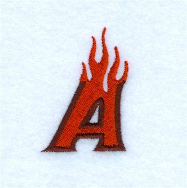 Picture of Flame A Machine Embroidery Design