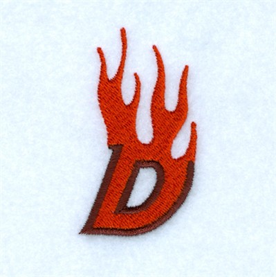 Flame D Machine Embroidery Design
