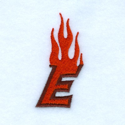Flame E Machine Embroidery Design