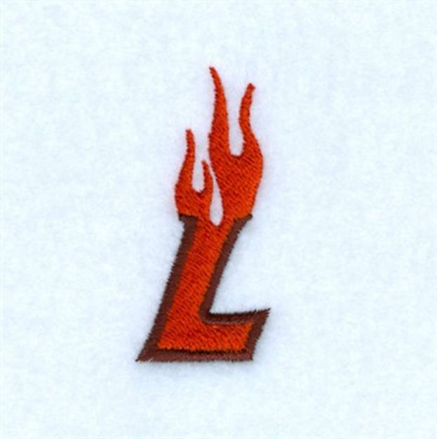 Picture of Flame L Machine Embroidery Design