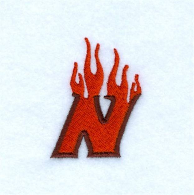 Picture of Flame N Machine Embroidery Design