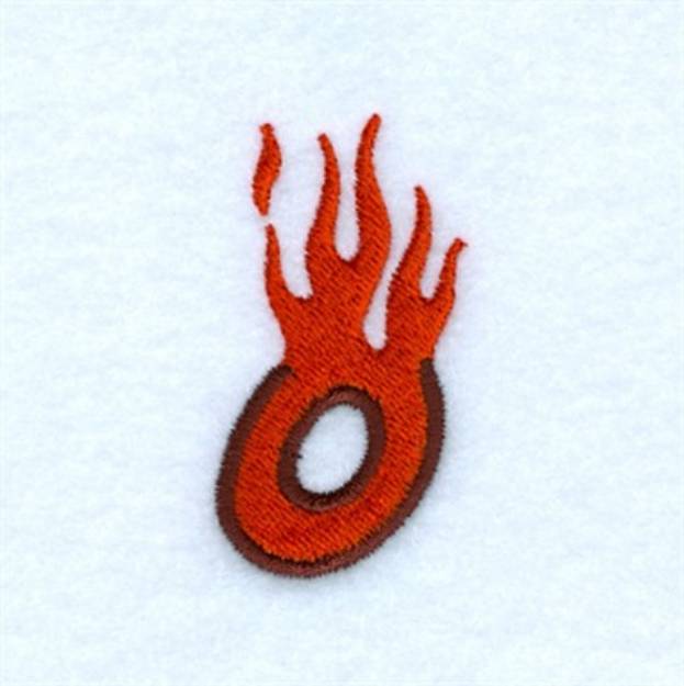 Picture of Flame O Machine Embroidery Design