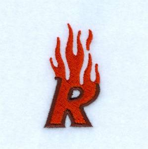 Picture of Flame R Machine Embroidery Design