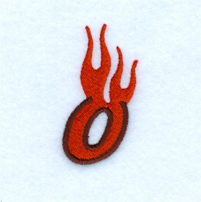 Flame 0 Machine Embroidery Design
