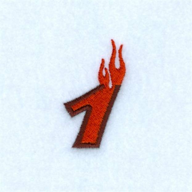 Picture of Flame 1 Machine Embroidery Design