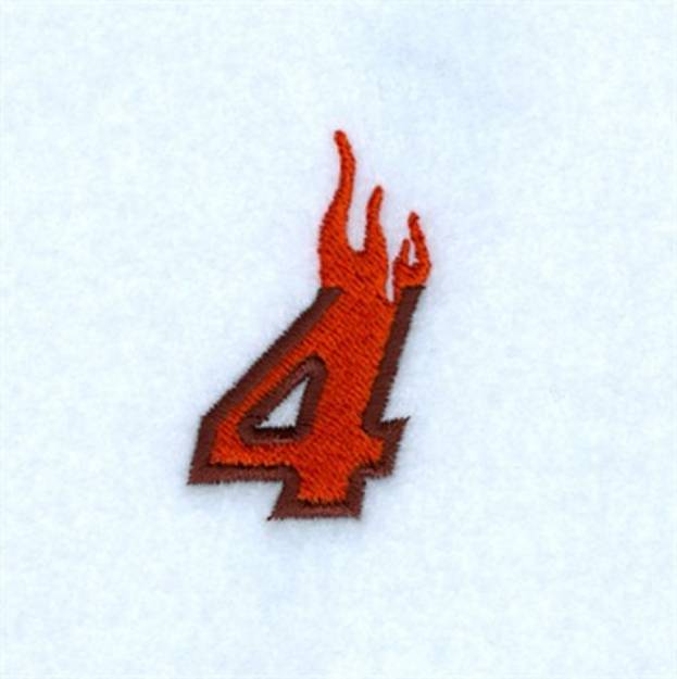 Picture of Flame 4 Machine Embroidery Design