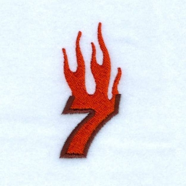 Picture of Flame 7 Machine Embroidery Design