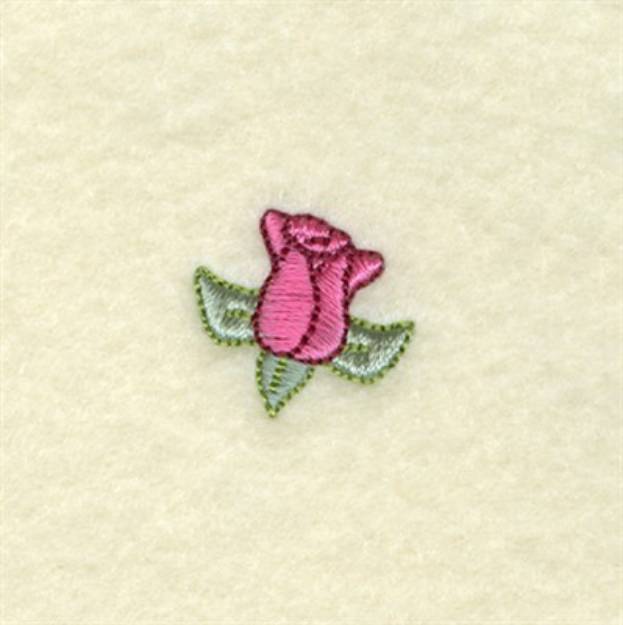 Picture of Flower Clock Rose Machine Embroidery Design