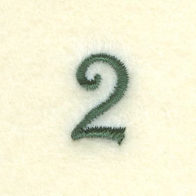 Sewing Clock Number 2 Machine Embroidery Design