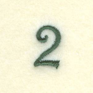Picture of Sewing Clock Number 2 Machine Embroidery Design