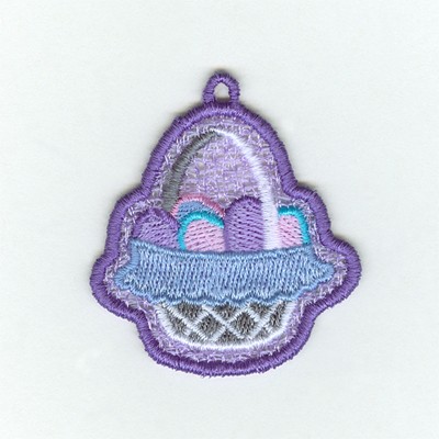 Easter Basket  Charm Machine Embroidery Design