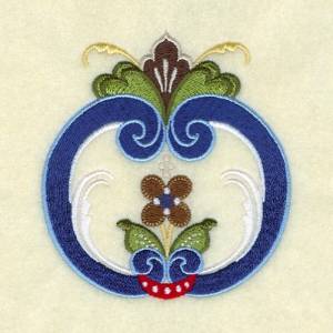 Picture of Douglas Rosemaling Machine Embroidery Design