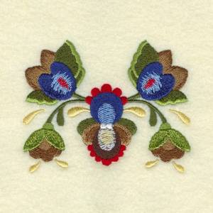 Picture of Franklin Rosemaling Machine Embroidery Design