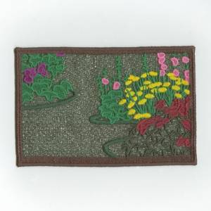Picture of Country Garden Panel Machine Embroidery Design