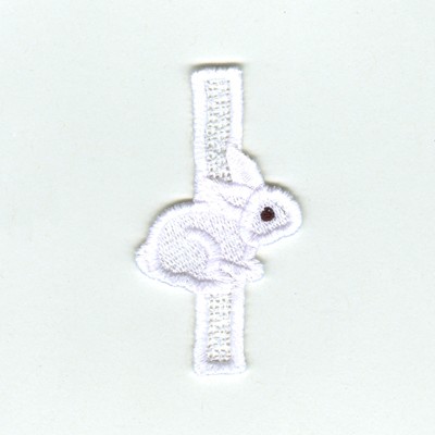 Easter Egg Bunny Machine Embroidery Design