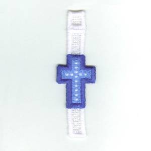Picture of Easter Egg Cross Machine Embroidery Design
