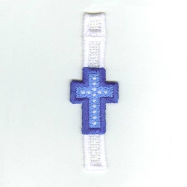 Picture of Easter Egg Cross Machine Embroidery Design