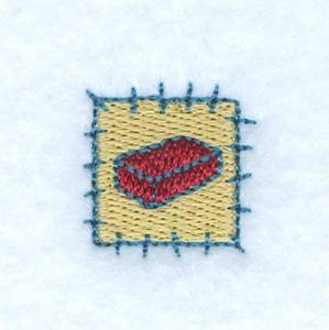Picture of Brick Square Machine Embroidery Design