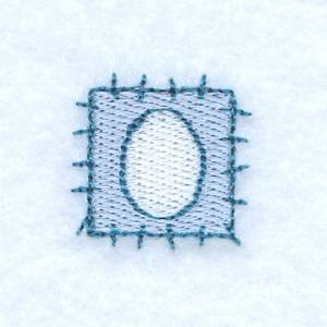 Picture of Egg Square Machine Embroidery Design