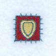 Picture of Shield Square Machine Embroidery Design